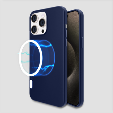GRIPP Rubon iPhone 15 Pro Max (6.7") with MagSafe Case - Dark Blue