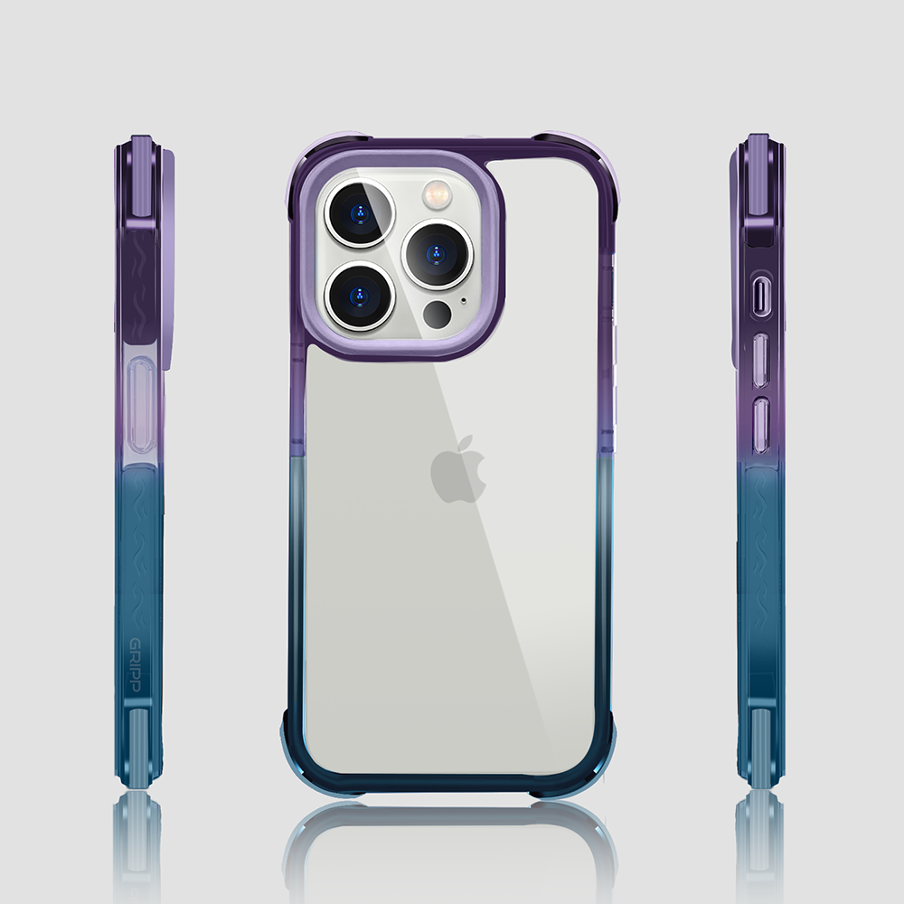 GRIPP Evo Apple iPhone 14 Pro Max (6.7") Case - Blue/Purple