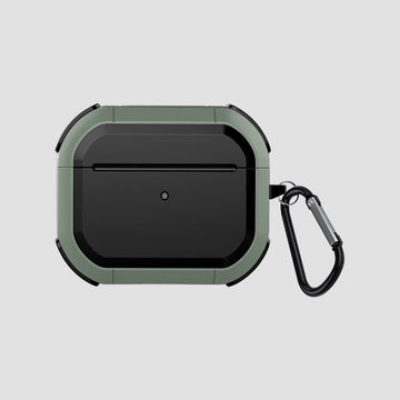 GRIPP Armor AirPods (3rd Generation) Case with Keyring Hook - Green
