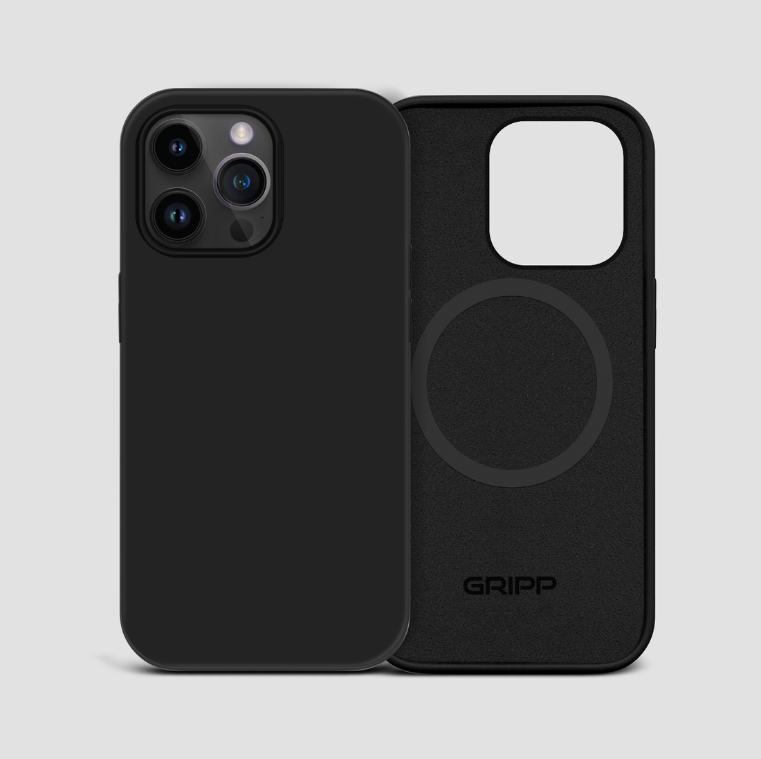 GRIPP Rubon iPhone 14 Pro (6.1") with MagSafe Case - Black