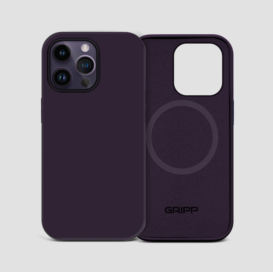 GRIPP Rubon Apple iPhone 14 Pro Max (6.7") with MagSafe Case - Purple