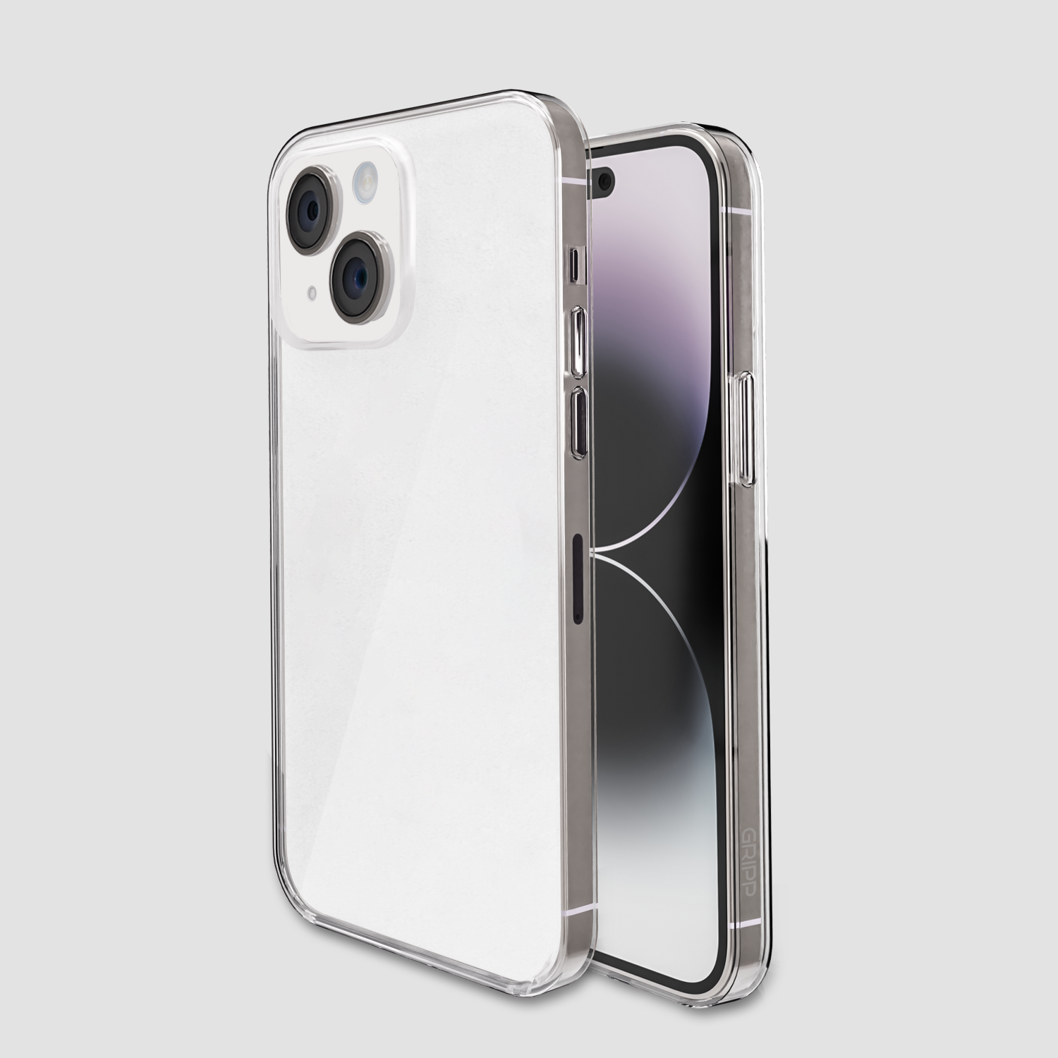 GRIPP Ice Frost iPhone 15 (6.1") Case - Clear Frost