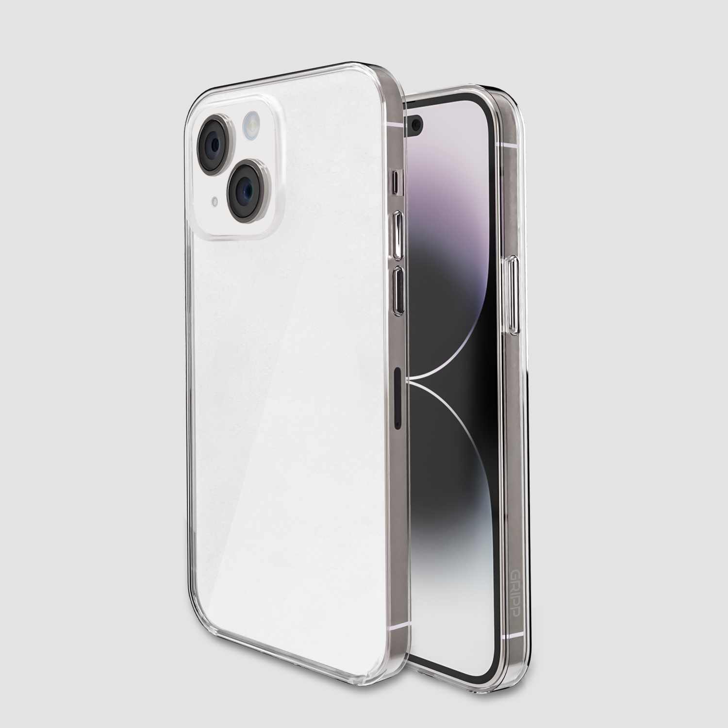 GRIPP Ice Frost iPhone 15 Plus (6.7") Case - Clear Frost