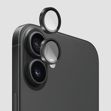 GRIPP Focal Camera Lens Protector 2N1 Compatible with Apple iPhone 16 Plus - Black