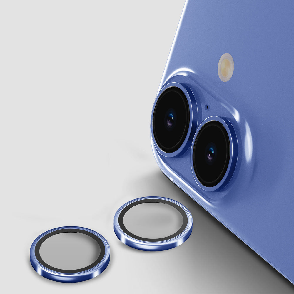 GRIPP Focal Camera Lens Protector 2N1 Compatible with Apple iPhone 16 Plus - Blue