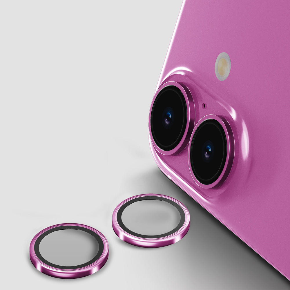 GRIPP Focal Camera Lens Protector 2N1 Compatible with Apple iPhone 16 Plus - Pink