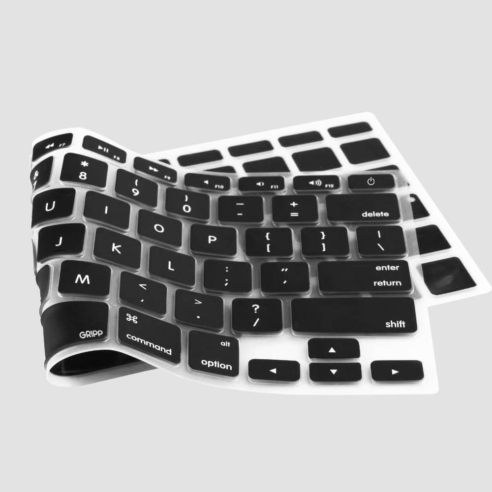 GRIPP Keyboard Skin for MacBook Air 13" (Retina 2018-2019) - Black