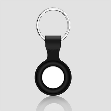 GRIPP Vent Silicon Keyring AirTag Case - Black