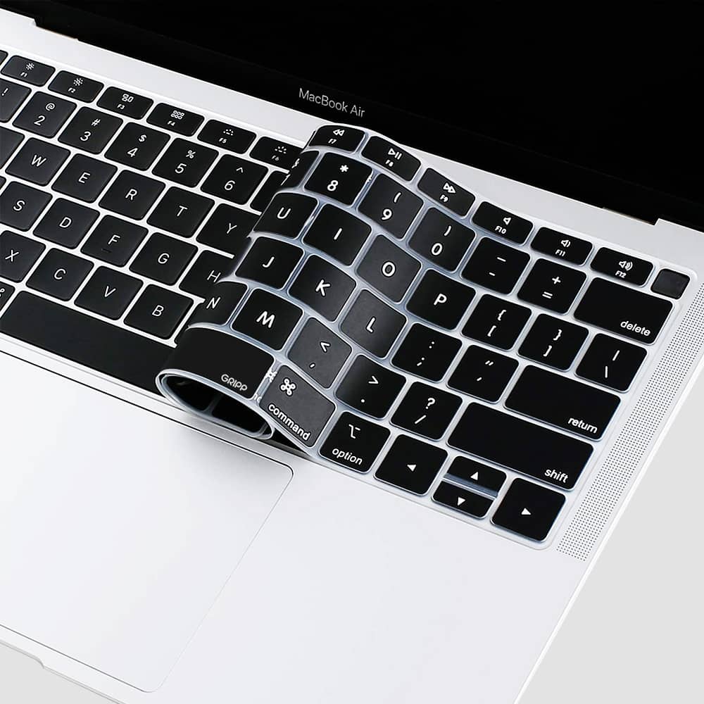 GRIPP Keyboard Skin for MacBook Air 13" (Retina 2018) - Black