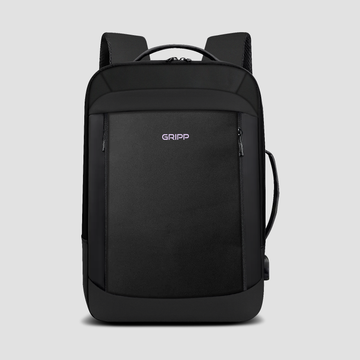 GRIPP Trans Backpack upto 15" for Laptop/MacBook - Black