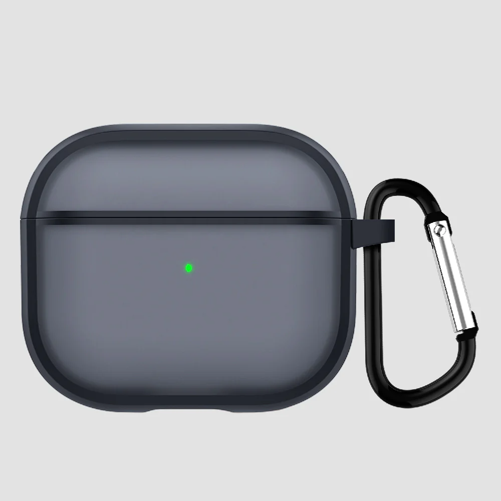 GRIPP Bolt Matte AirPods Pro Case with Keyring Hook - Black