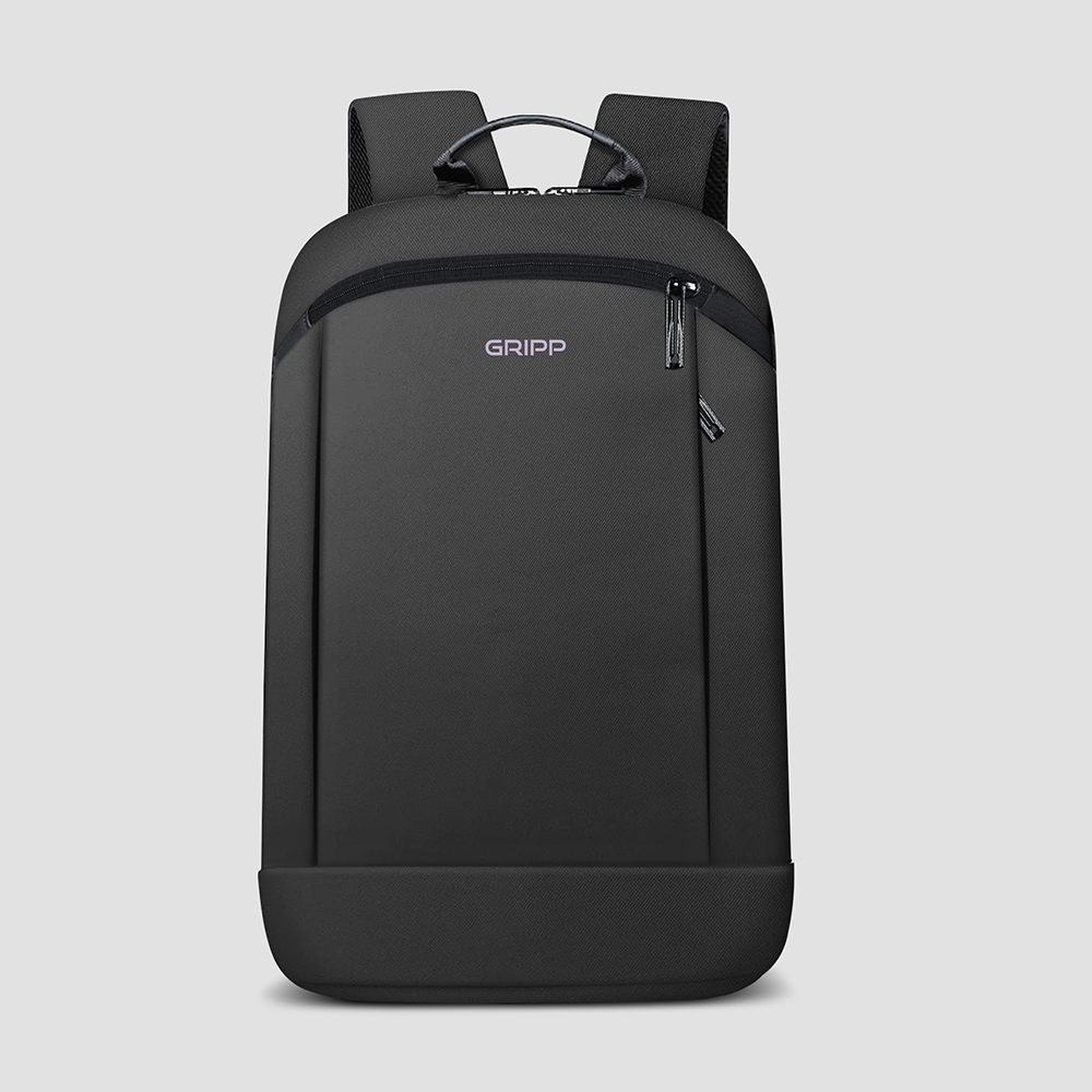 GRIPP Trek Backpack upto 15" for Laptop/MacBook - Black