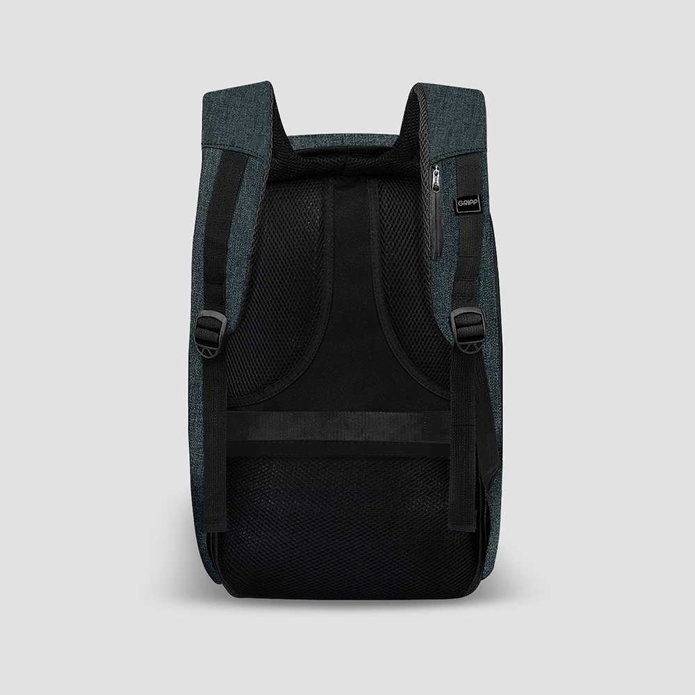 GRIPP Venza Backpack upto 15" for Laptop/MacBook - Black/Green