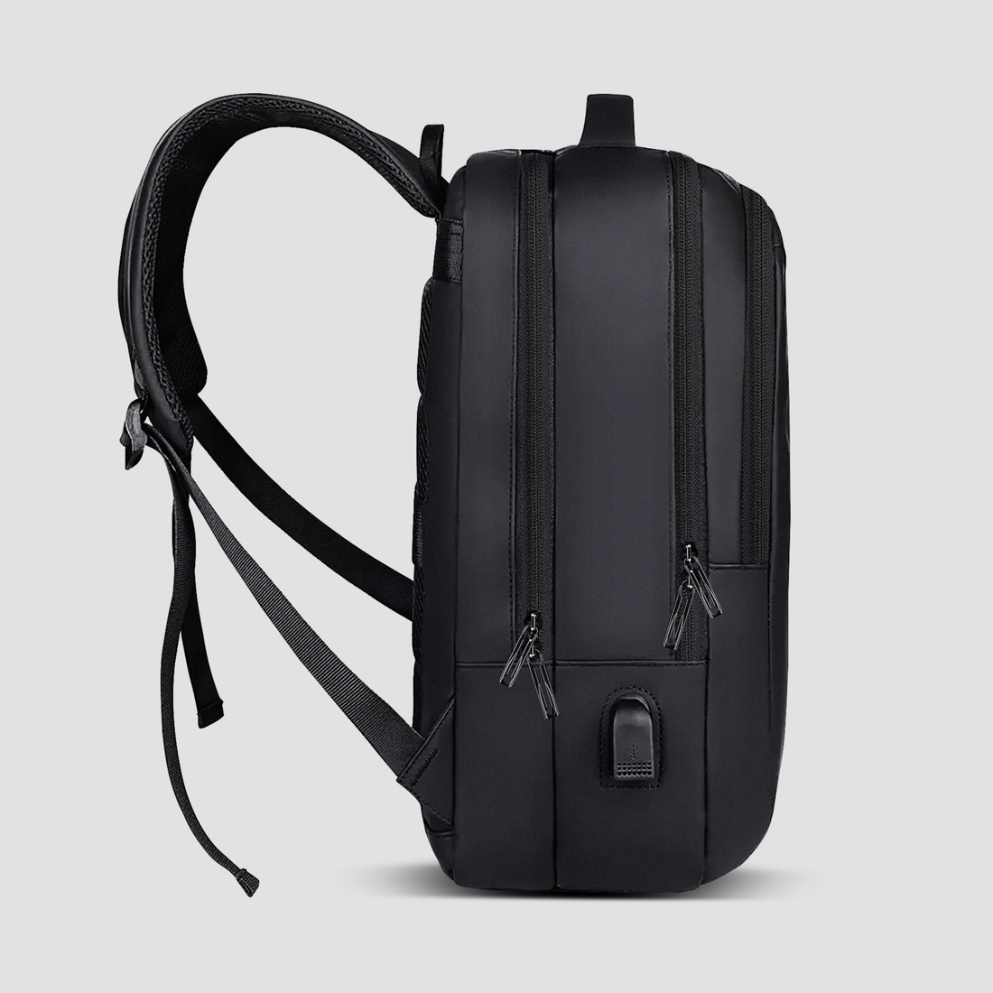 GRIPP Ride Backpack upto 15" for Laptop/MacBook - Black