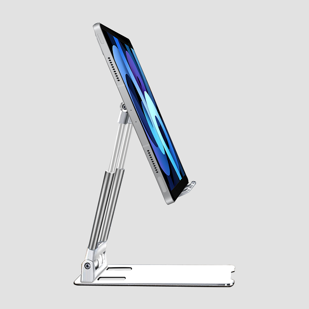 GRIPP Trivot iPad/Mobile Universal Stand (Aluminium) - White