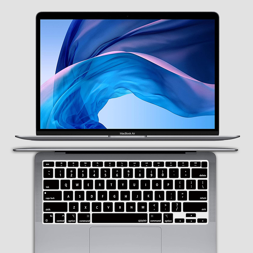 GRIPP Keyboard Cover for MacBook Pro 13" (2020-2022) - Black